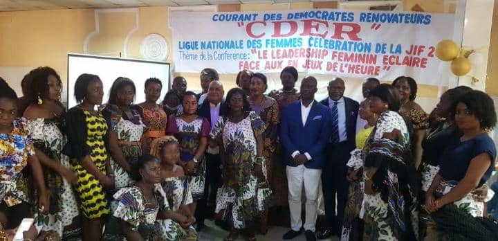 RDC:  Dorothée Kankolongo sensibilise les femmes du CDER  sur “le leadership féminin responsable” et leur part aux enjeux électoraux de 2023
