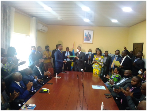 EPST:Tony  Mwaba  s’est engagé à redresser le secteur de l’enseignement en vue de consolider la gratuité dans tous ses aspects