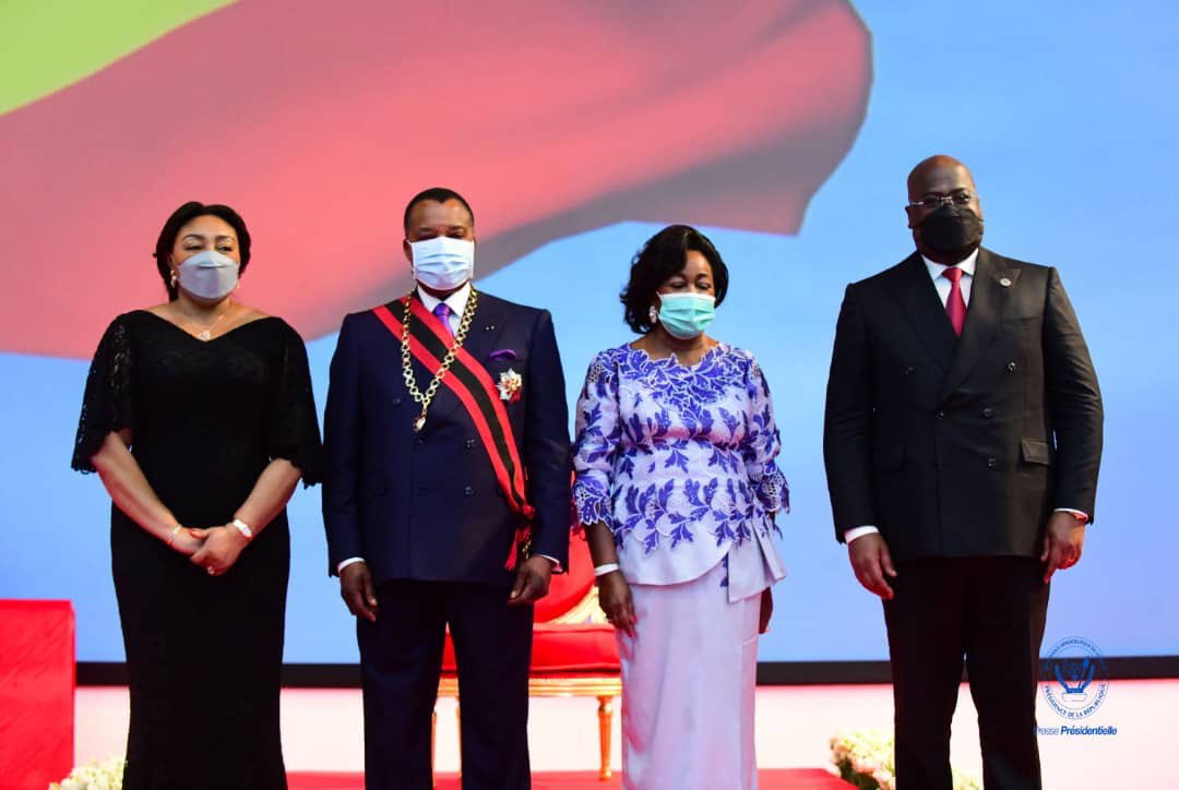 RDC: Félix Tshisekedi a pris part à la cérémonie d’investiture de son homologue Denis Sassou Ngessou