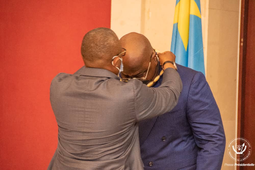 RDC: Félix Tshisekedi a été décoré de la médaille Amilcar Cabral en  Guinée Bissau