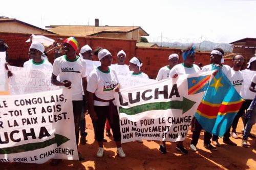 Nord-Kivu-Marche contre l’état de siège: quelques militants de la LUCHA interpellés par les services de sécurité à Beni