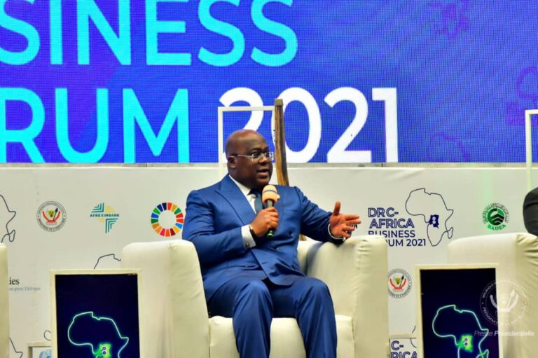 RDC : Félix Tshisekedi a lancé les travaux du “DRC Africa Business Forum 2021” ce mercredi
