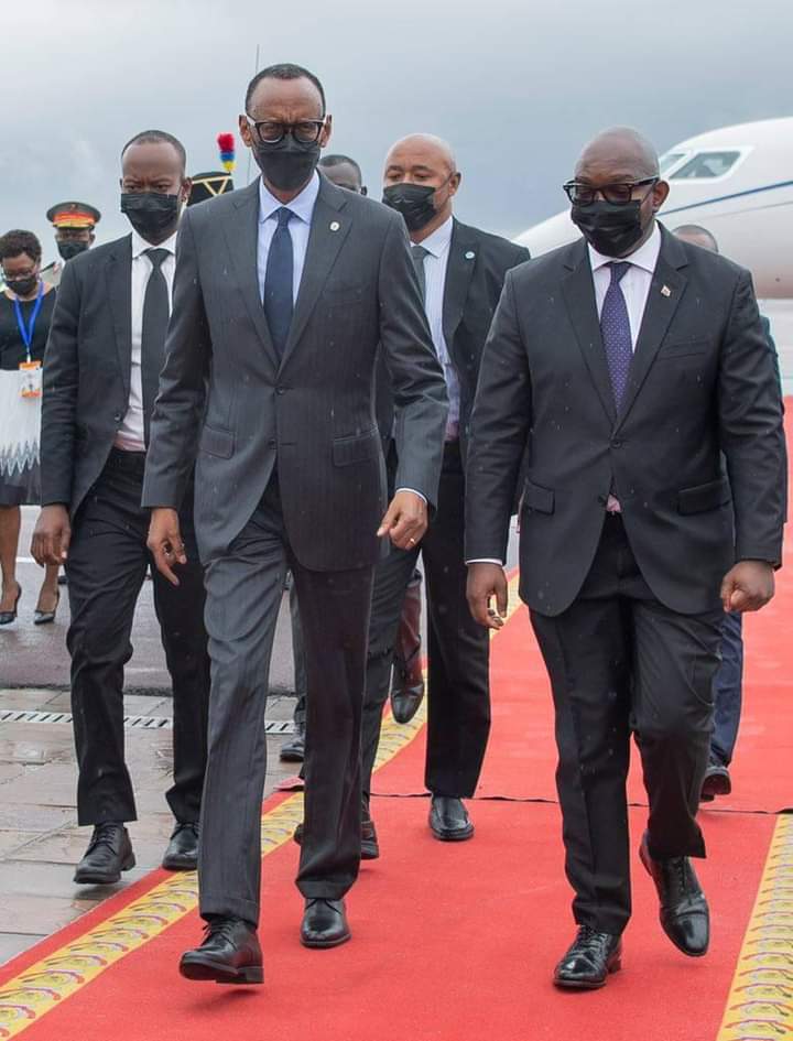 RDC: Paul Kagame est arrivé à Kinshasa