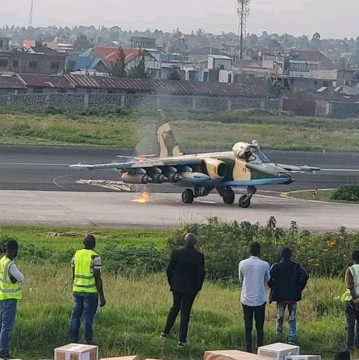 Un avion de chasse congolais visé par un missile venant du Rwanda