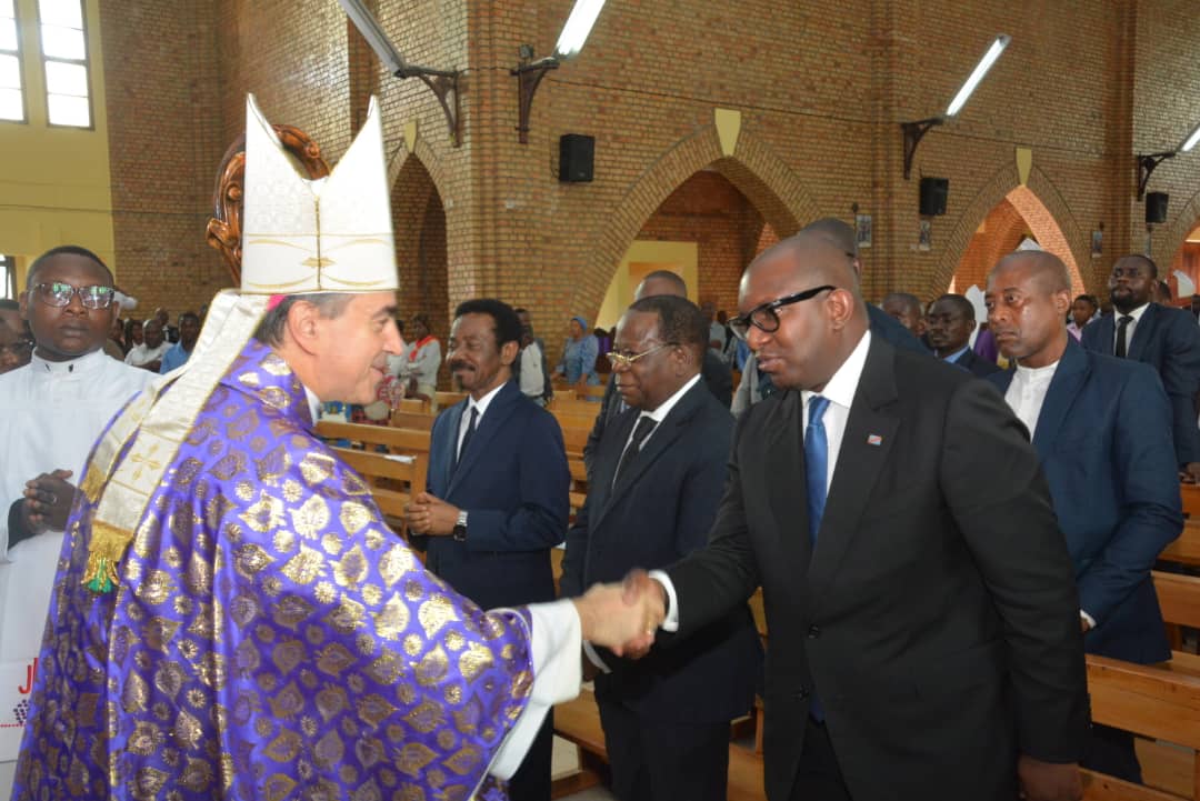 Kinshasa : Sama Lukonde a participé à la messe d’action de grâce en mémoire du Pape émérite Benoît XVI