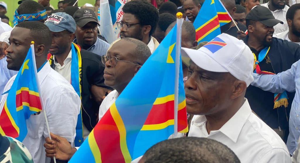Sécurité : malgré une tentative de perturbation des militants de l’UDPS, la marche contre l’agression rwandaise est allée jusqu’au bout