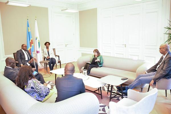 Félix Tshisekedi dépêche une délégation à Paris pour solliciter l’implication de l’OIF dans les préparatifs des IX es Jeux de la francophonie