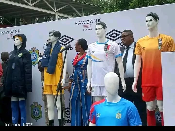 FECOFA : présentation d’une nouvelle marque des maillots des Léopards de la RDC