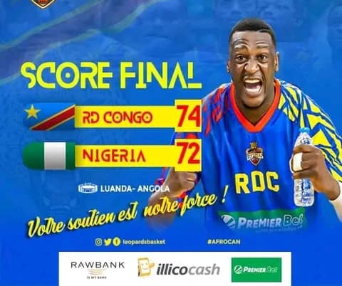Afrocan Basket-ball 2023 : la RDC domine le Nigeria sur le fil et se qualifie pour les demi-finales