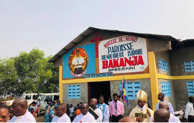 Diocèse de Kenge : Érection canonique de la paroisse Bienheureux Isidore Bakanja par l’évêque diocésain