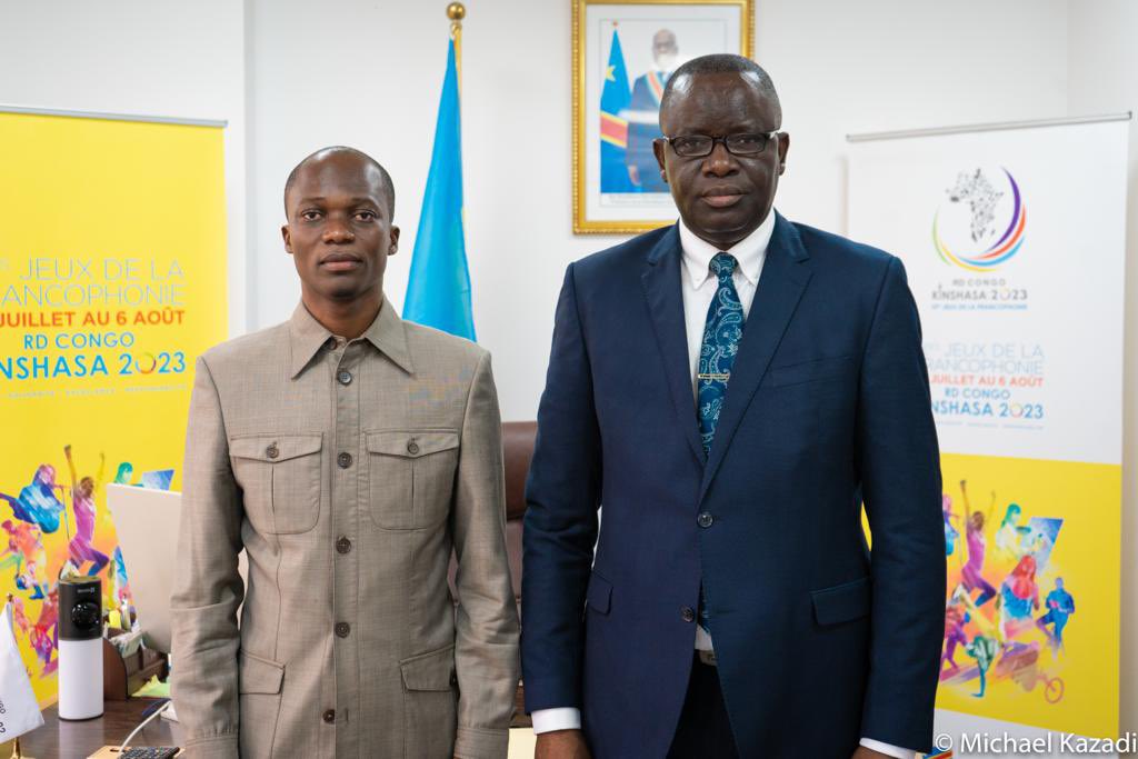 Kinshasa : Tête-à-tête entre le directeur du CNJF et le président du Conseil National de la Jeunesse