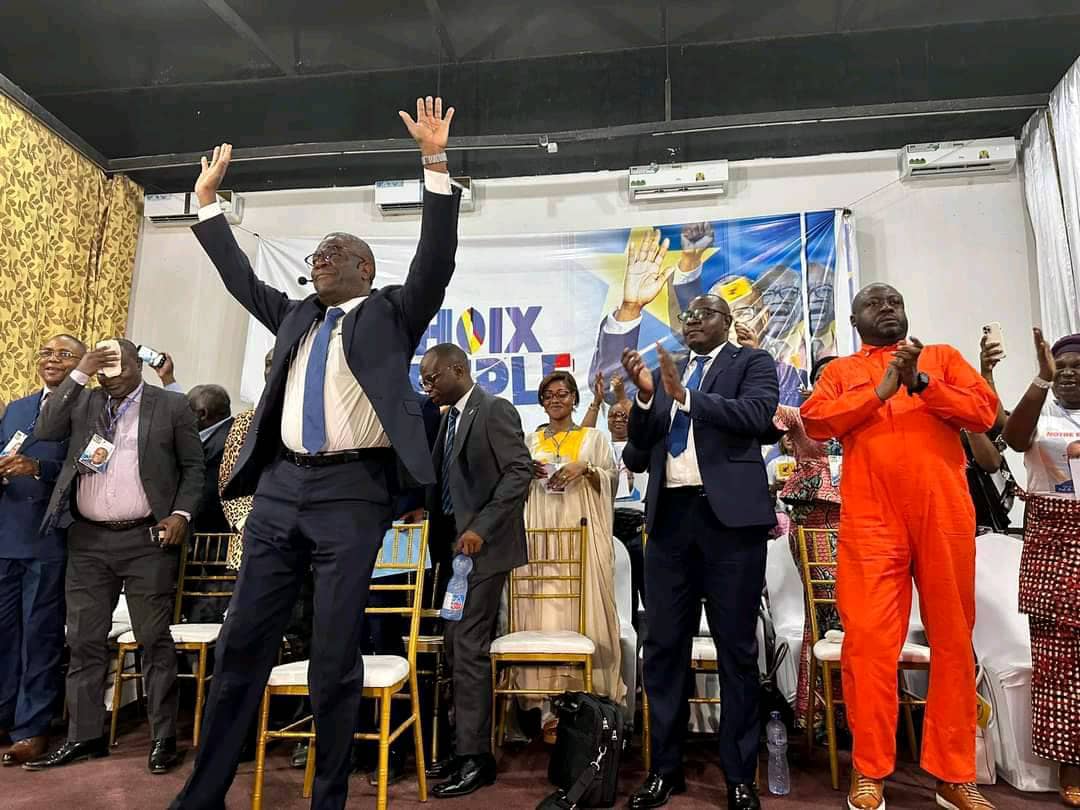 RDC : Denis Mukwege déclare sa candidature à la présidentielle