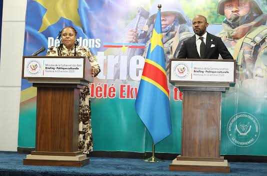 RDC : La ministre de la culture dresse le bilan du secteur culturel et souligne des perspectives envisageables