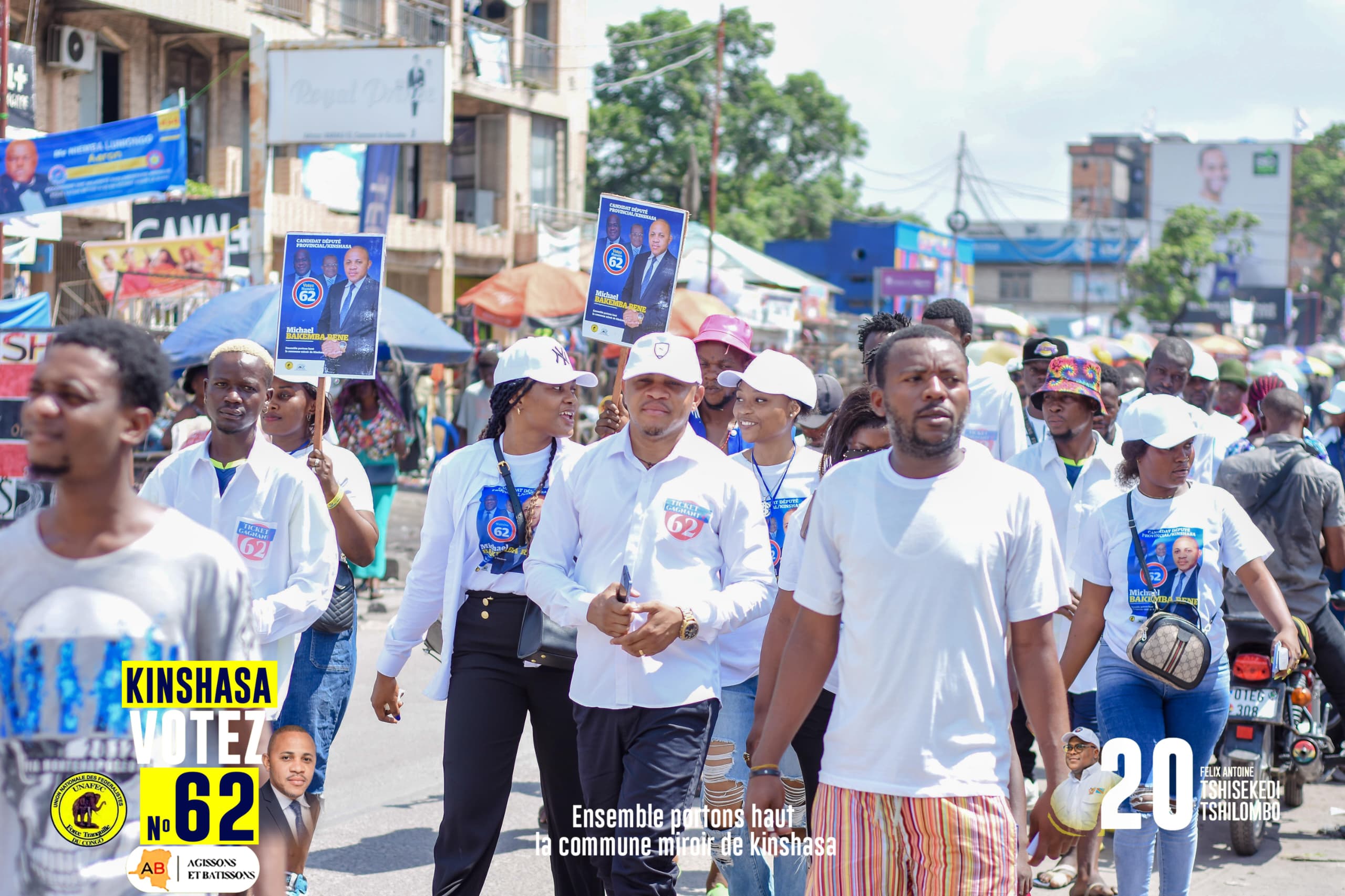Processus électoral : Michael Bakemba lance officiellement sa campagne électorale
