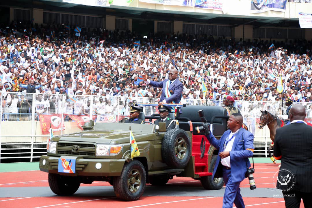 RDC : Félix Tshisekedi investi Président de la République pour 5 nouvelles années