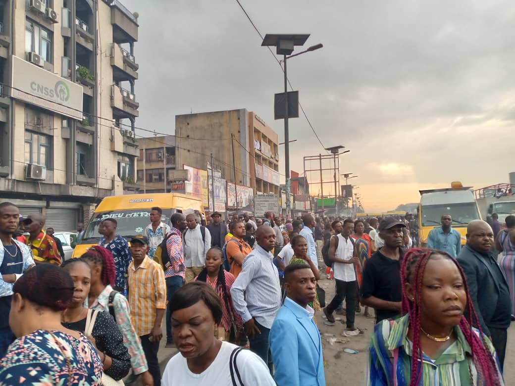 Kinshasa : La hausse du coût de transport entrave la circulation