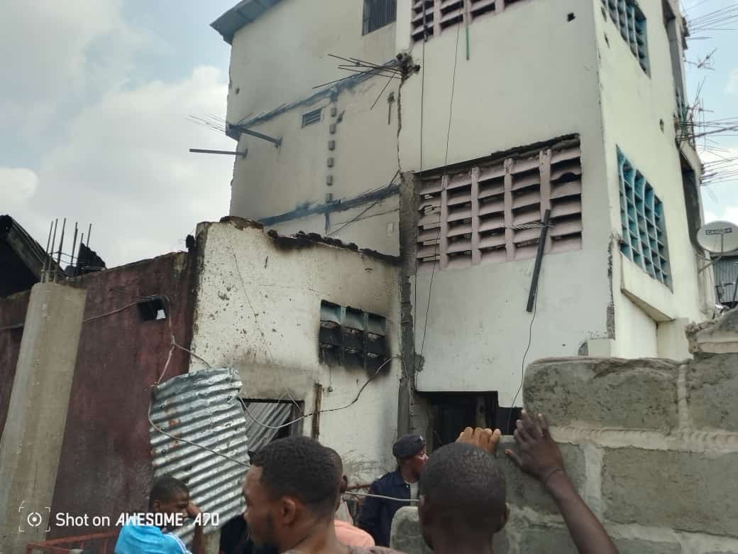 Kinshasa : Un appartement s’est incendié au quartier Kimbangu 1 à Kalamu