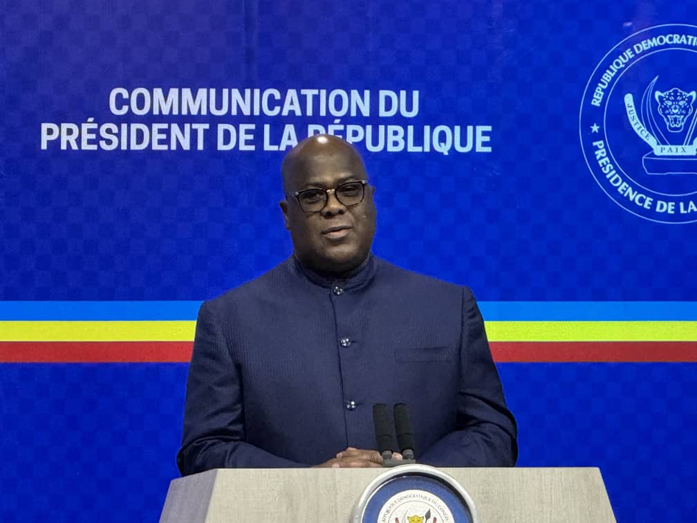 Félix Tshisekedi : « Le contexte actuel ne me permet pas de déclarer la guerre »