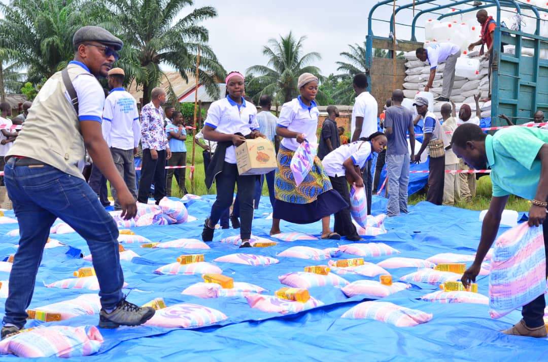 Kasaï Central : Une ONG  vole au secours des victimes de la pluie du 26 décembre dernier
