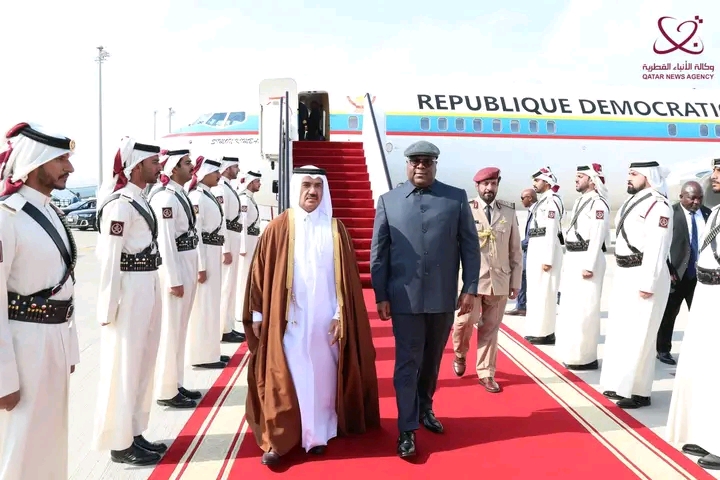 Renforcement des Relations Bilatérales avec le Qatar : Le Président Tshisekedi en visite de Travail à Doha