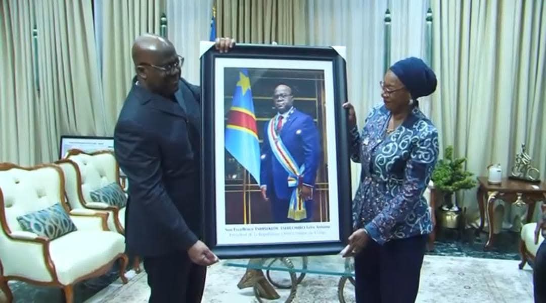 RDC : Vers l’institutionnalisation du nouveau Portrait du Chef de l’État par la Ministre de la Culture Yolande Elebe