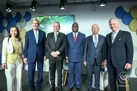 Forum Économique Mondial de Davos : Félix Tshisekedi annonce la création du “Couloir Vert Kivu-Kinshasa”