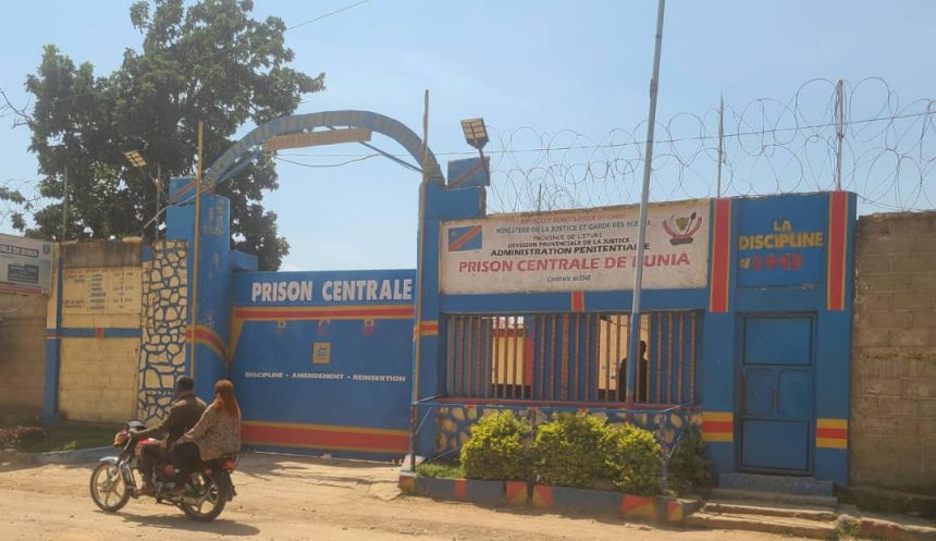 Ituri : 40 prisonniers libérés de la prison centrale de Bunia suite à la grâce présidentielle