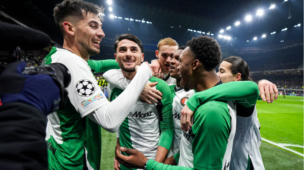 Barrages Ligue des Champions de l’UEFA : Milambo et Feyenoord éliminent l’AC Milan