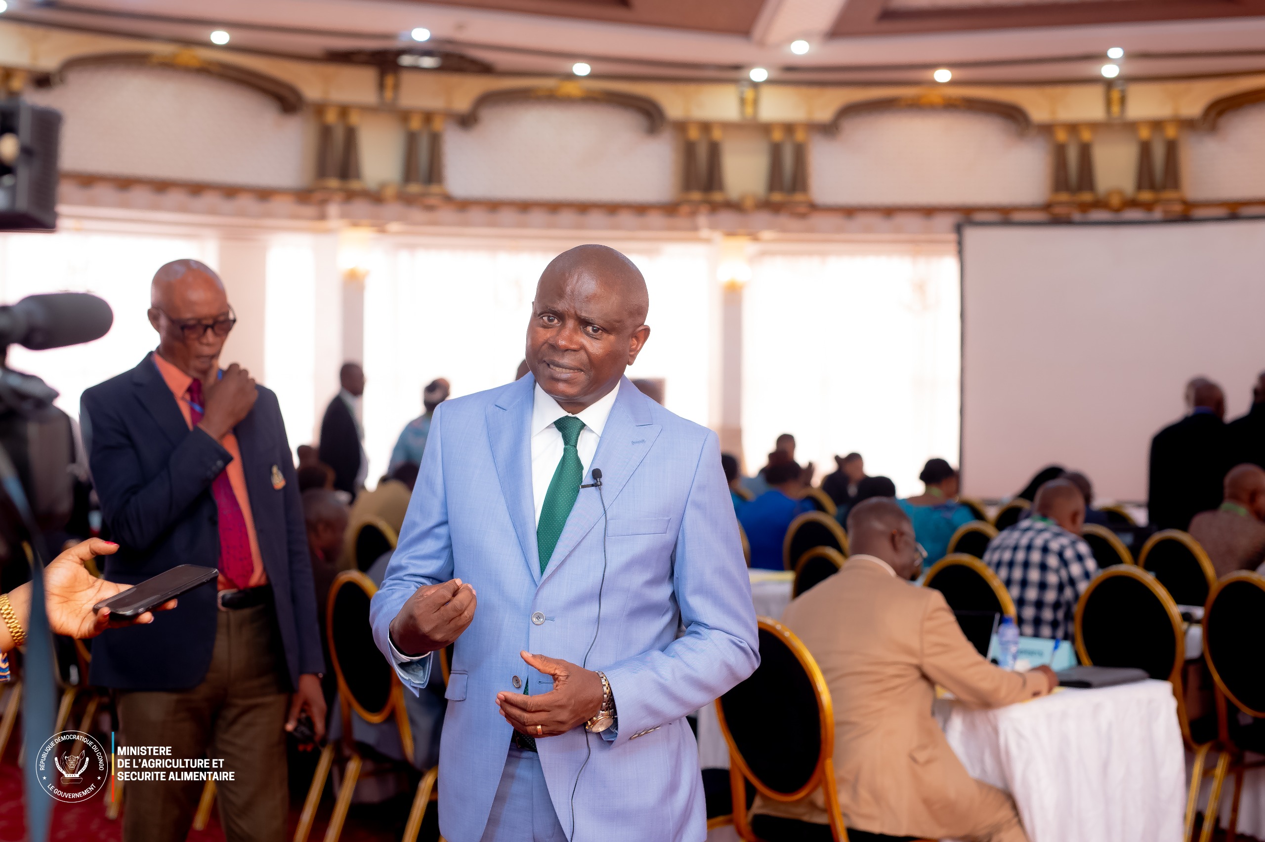 RDC: Le Ministre d’Etat Grégoire Mutshail a officiellement ouvert les travaux de l’atelier de sensibilisation sur les lois semencières dans le pays