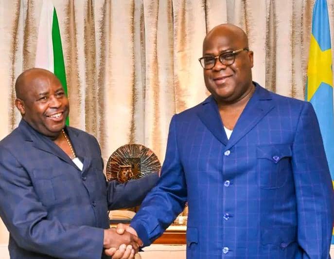 RDC-Burundi : Félix Tshisekedi et Évariste Ndayishimiye en réunion stratégique sur le Mécanisme régional de suivi (MSR)