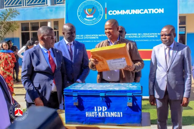 Haut-Katanga : Le vice-gouverneur lance les épreuves hors session de l’EXETAT 2025