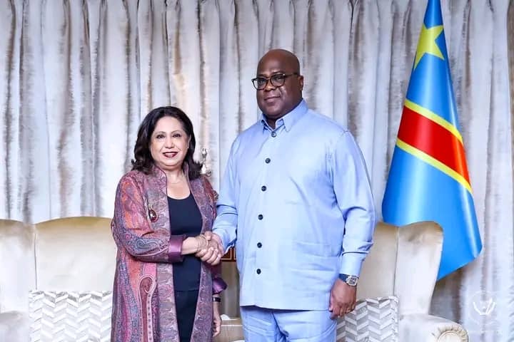 RDC : Félix Tshisekedi échange avec Pramlia Patten sur des violences sexuelles perpétrées dans l’Est du pays 