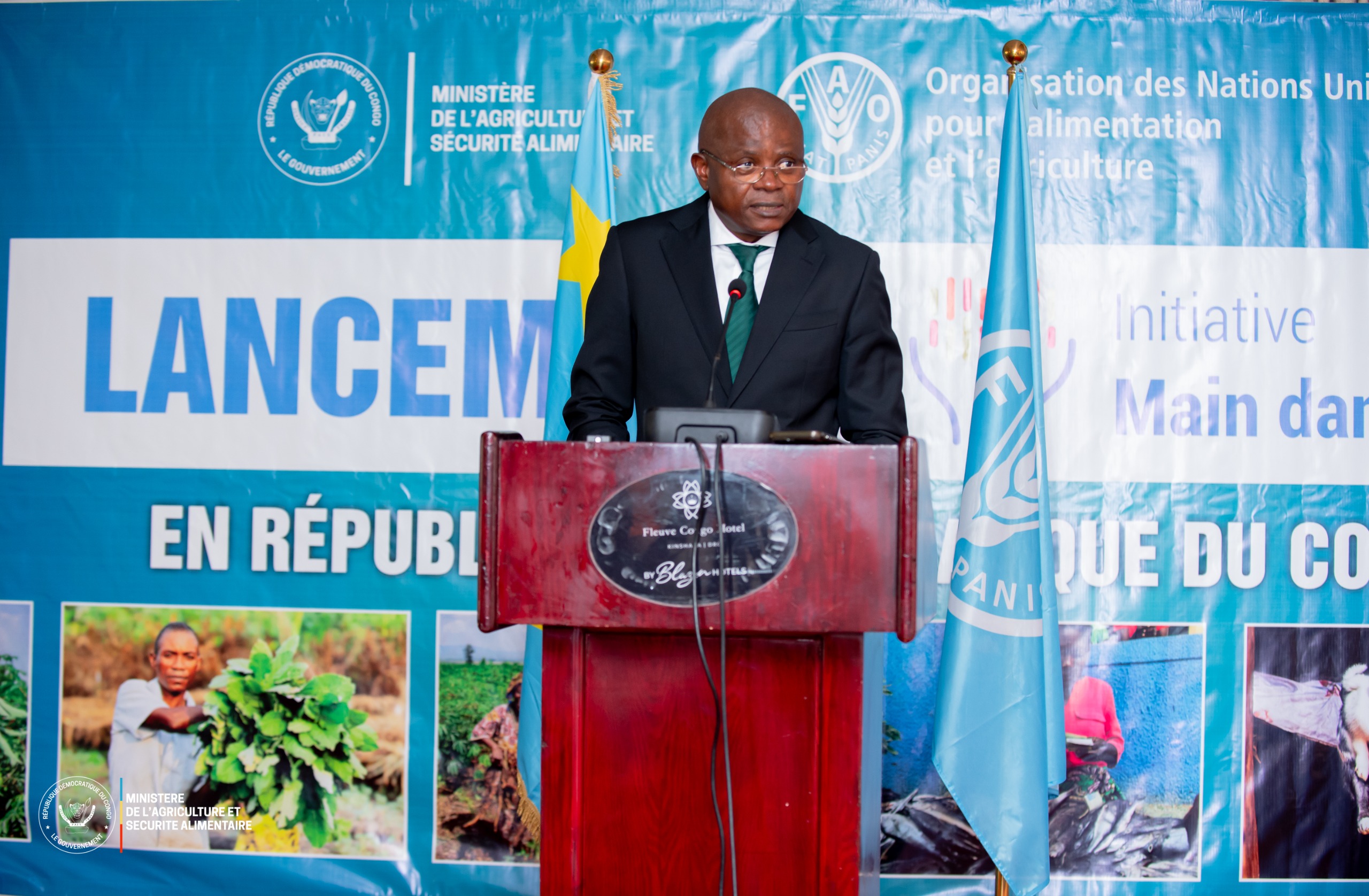 RDC : Le ministre d’État Grégoire Mutsail lance l’initiative “Main dans la Main” avec la FAO pour transformer l’agriculture congolaise