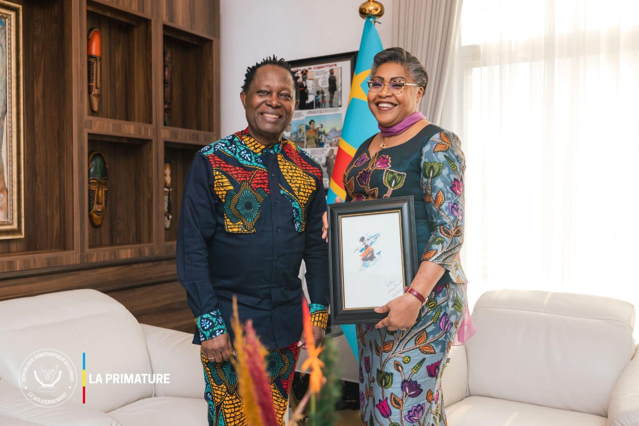 RDC – Lokua Kanza à la Primature : transmission, culture et engagement au cœur de l’échange avec la Première ministre