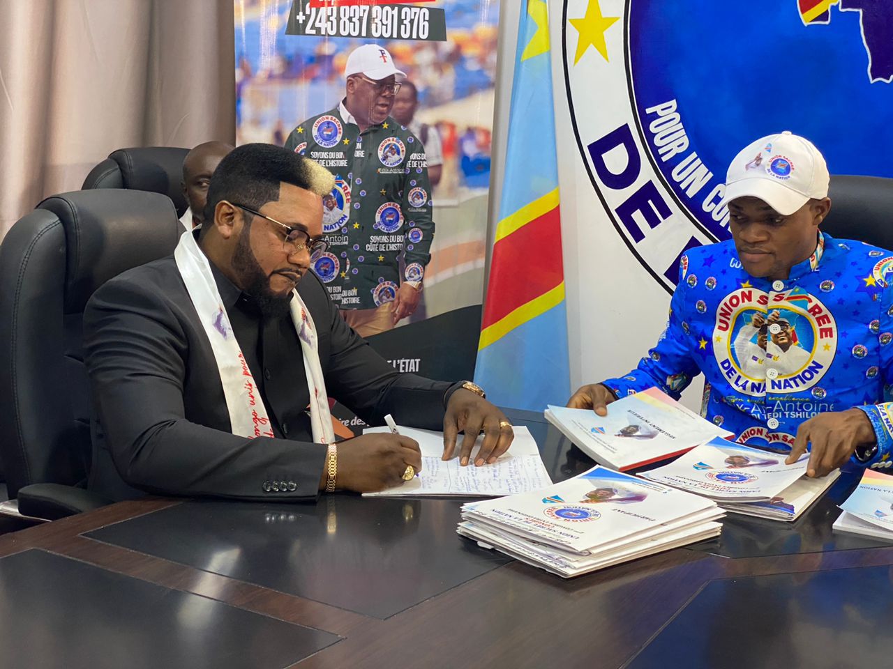 RDC : Jean Thierry Monsenepwo renouvelle son engagement politique aux côtés de Félix Tshisekedi