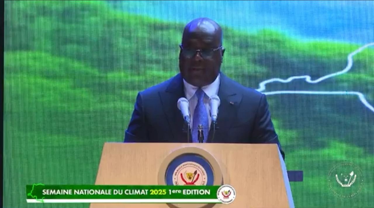 RDC : Le Président Félix Tshisekedi positionne le pays comme un “pays-solution” climatique mondial