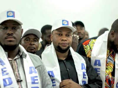 RDC : l’AEDC réaffirme son soutien à Tshisekedi et dénonce des tentatives de déstabilisation au sein de l’AFDC-A